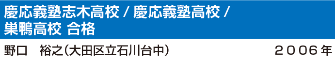 塚本数学クラブ合格実績